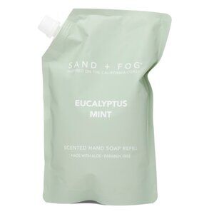 SAND AND FOG Eucalyptus 34oz Hand Soap Refill Bag